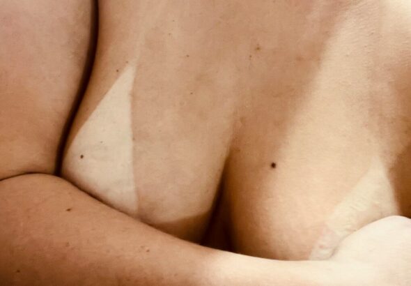 a close-up of a person's arm